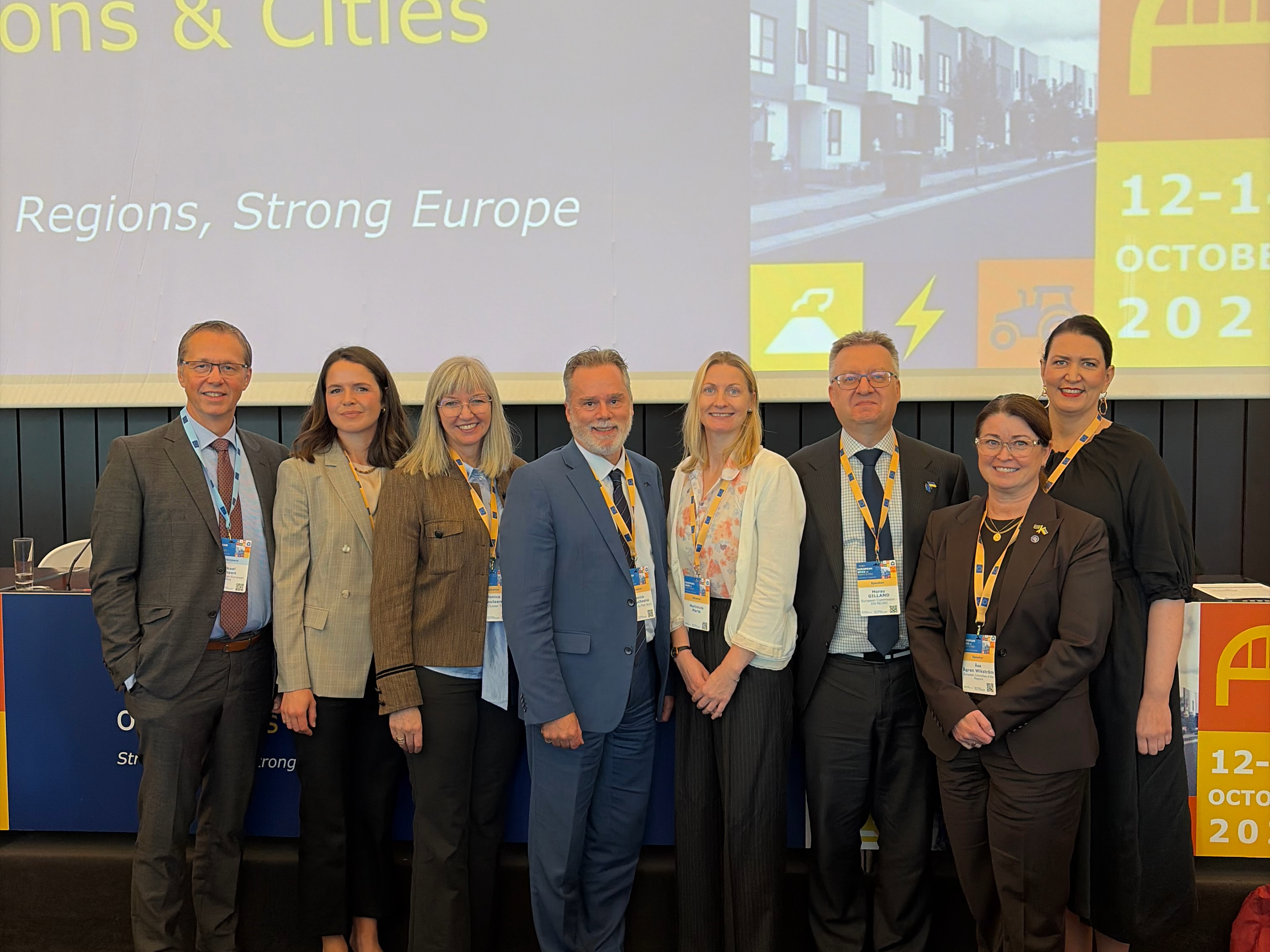 Northern Sparsely Populated Areas at the European Regions Week in Brussels