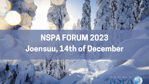 NSPA Forum 2023 in Joensuu - registration open